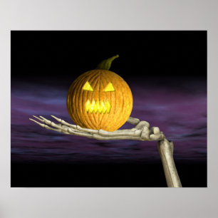 Jack-o-Lanterna - poster do Dia das Bruxas