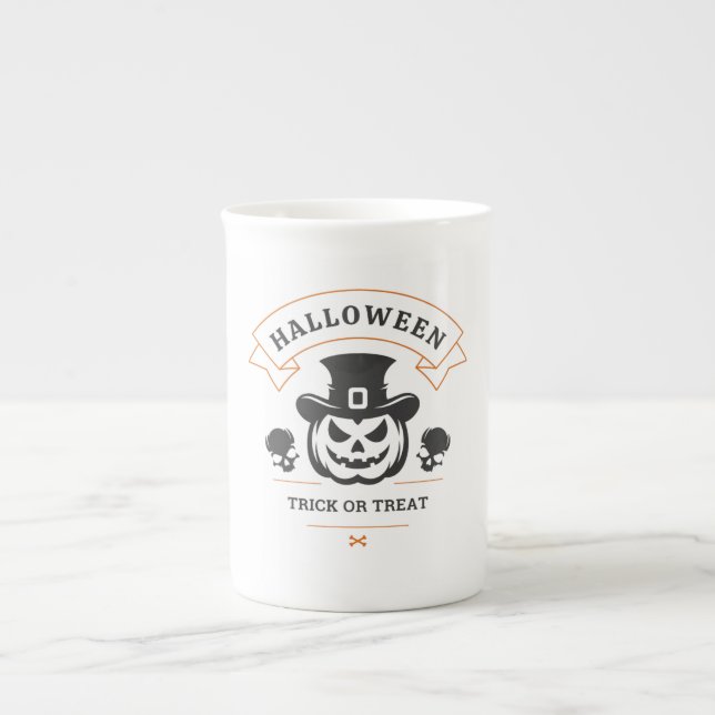 Jack-o-Lanterna - Truque ou transforma a caneca de (Frente)