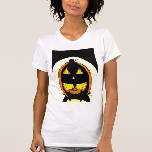 Jack o'Lantern Womens Casual Scoop T-Shirt