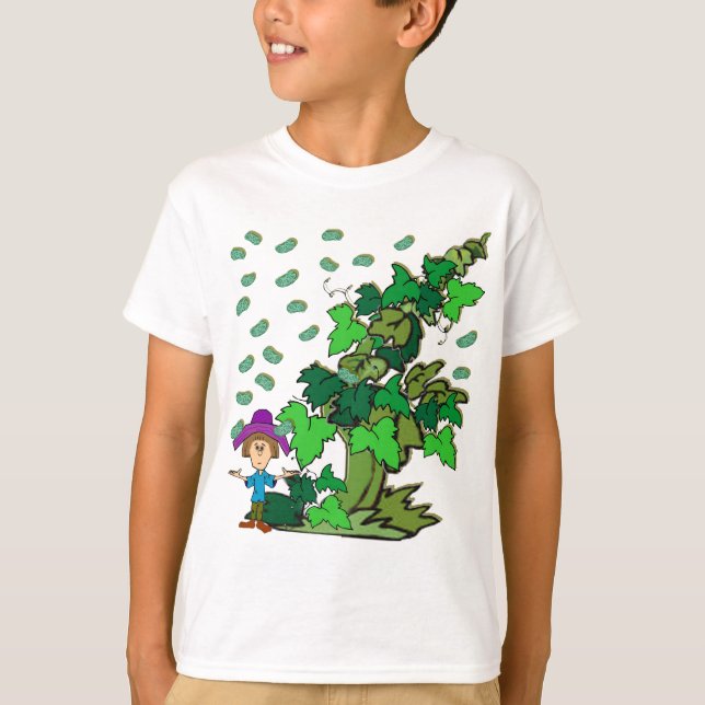 Jack & os t-shirt do Beanstalk (Frente)