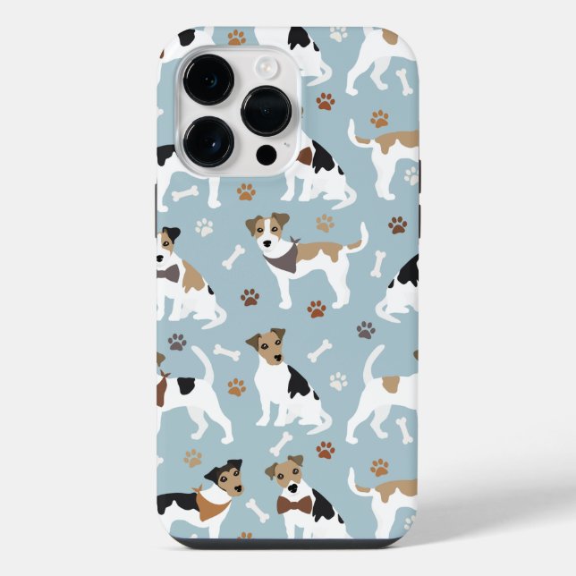 Jack Russell Terrier Paws e Ossos (Verso)