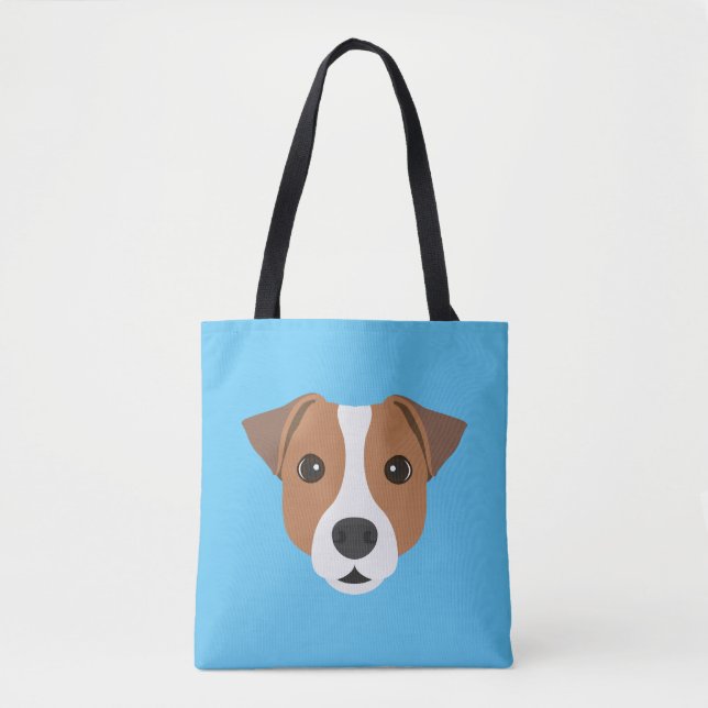 Jack Russell Tote Bag (Frente)