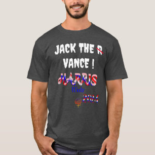 JACK THE VANCE KAMALA HARRIS W 2024 T-Shirt