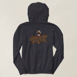 Jackalope, Colar Camiseta Hooed