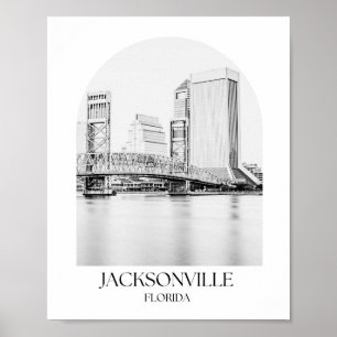 Jacksonville Florida Arch Photo Impressão