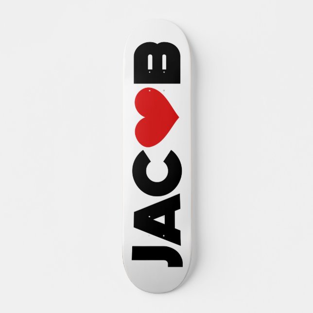 Jacob Love Skateboard (Frente)