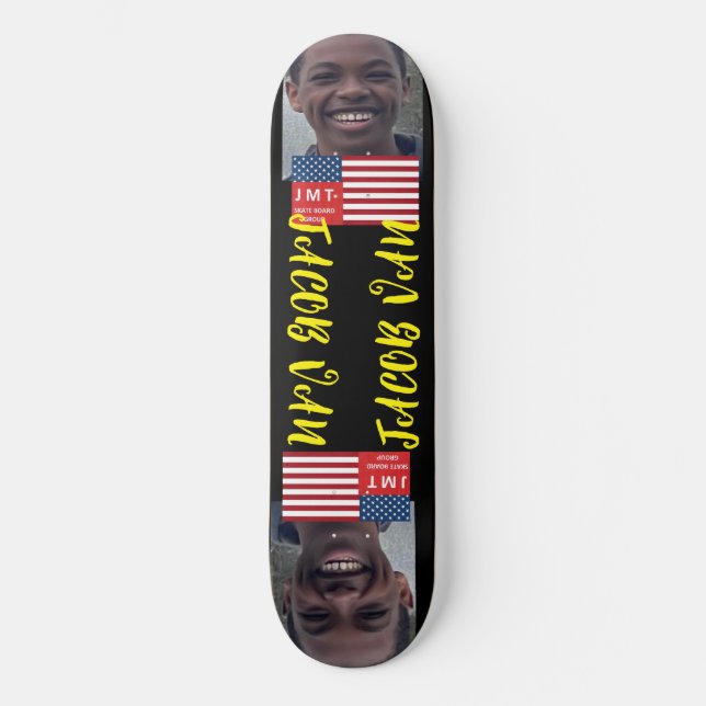JACOB VAN  JMT  8 1/4" Deck de Skateboard (Frente)