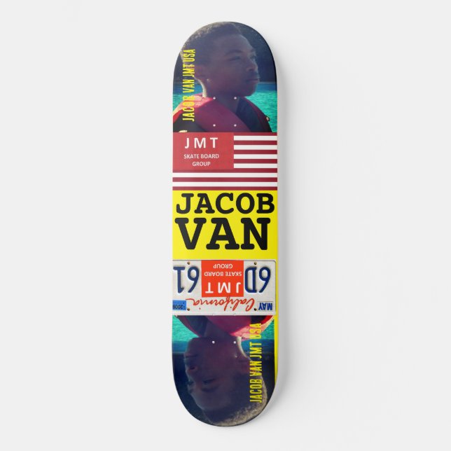JACOB VAN JMT 8 1/4" Prancha de Skate (Frente)
