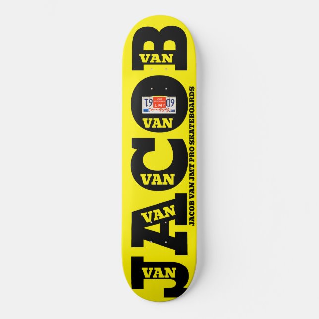 JACOB VAN JMT 8 1/4" Prancha de Skate (Frente)