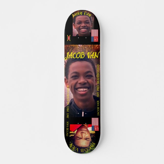 JACOB  VAN OFFICIAL  JMT 7 3/4" Prancha de Skate (Frente)