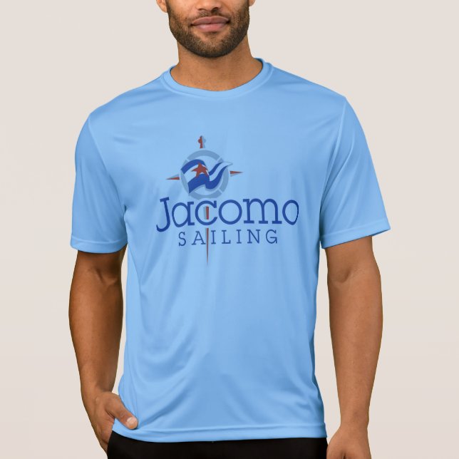 Jacomo Sailing Sport-tek T-shirt (Frente)