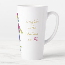 Jade - Vivendo a vida como uma caneca de arte lati