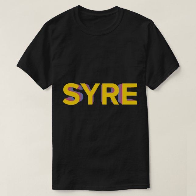 Jaden Smith - SYRE (Apenas Texto) Classic T-Shirt (Frente do Design)