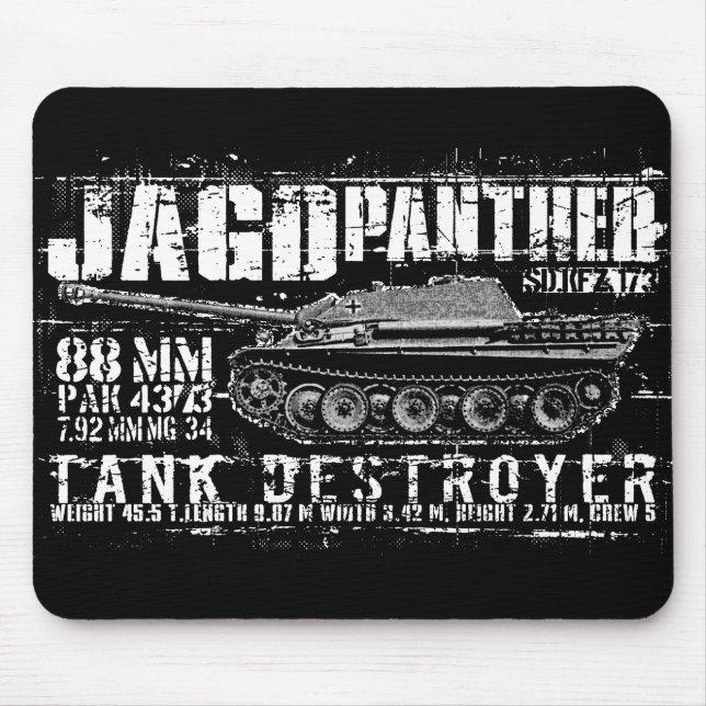 Jagdpanther Mousepad (Frente)