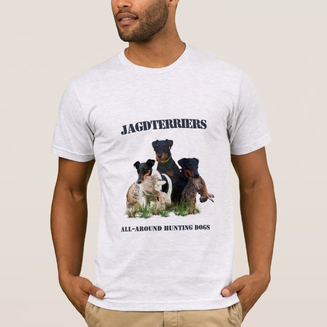 Jagdterrier Flask T-Shirt (Frente)