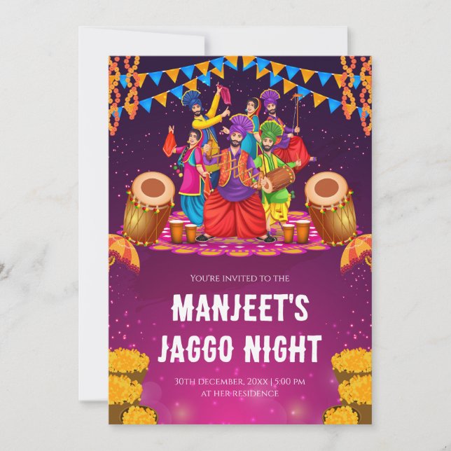 Jago convida cartões Jaggo, Jaggo convida (Frente)