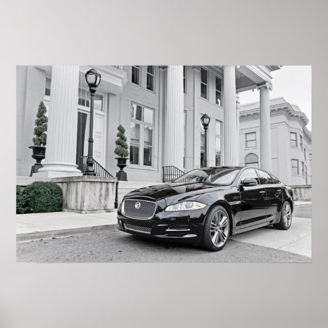 Jaguar Car Poster (Frente)