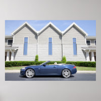 Jaguar Car Poster