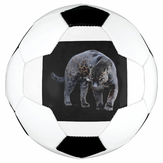 Jaguar Diablo bola de futebol (Frente)