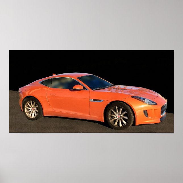 Jaguar F-TYPE Coupe POSTER (Frente)