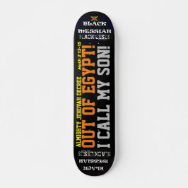 JAH DECREE FORA DO skate EYGPT, deck de 7 ¾"