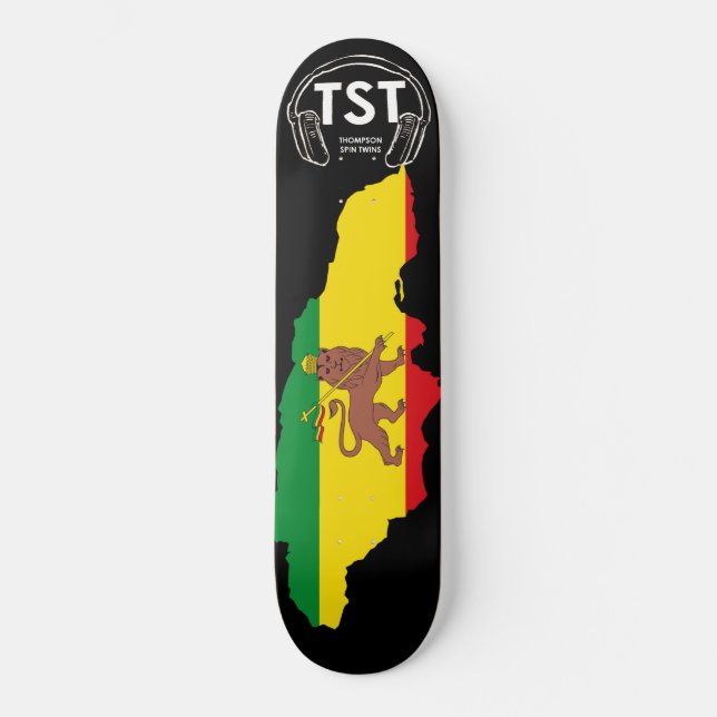JAH LION Skateboard (Frente)