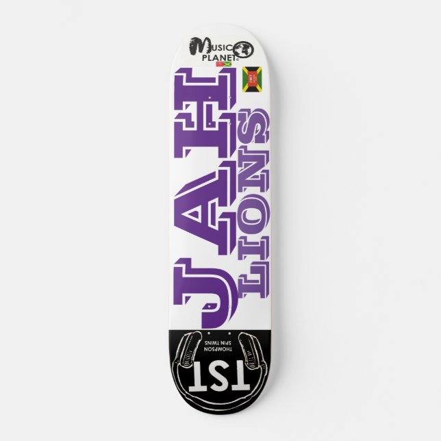 JAH LIONS / skate TST (Frente)