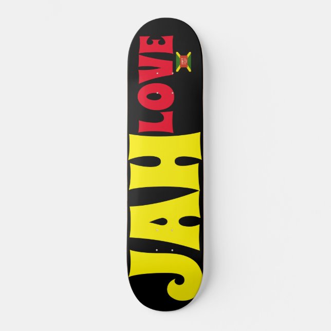 JAH LOVE Skateboard (Frente)