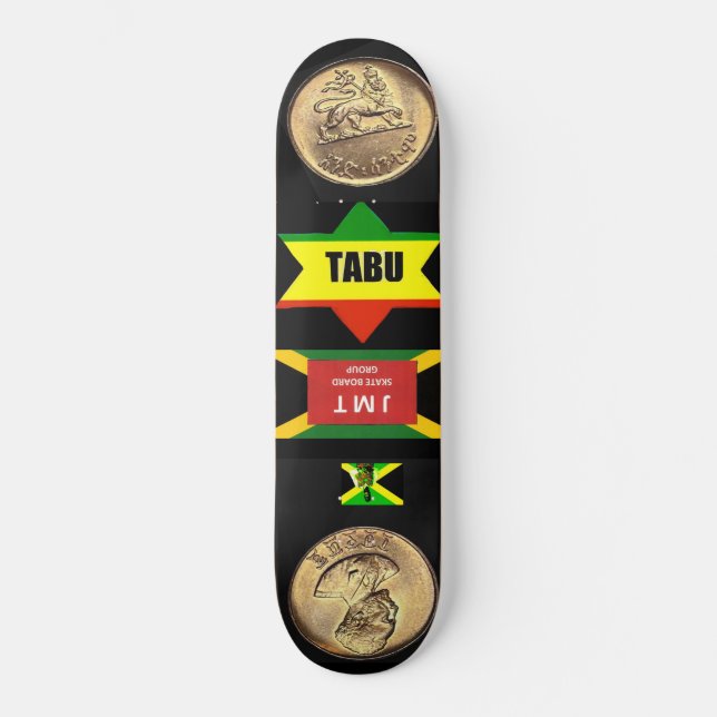 JAH RASTA skate (Frente)