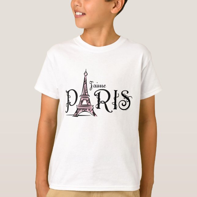 J'aime Paris T-shirt (Frente)
