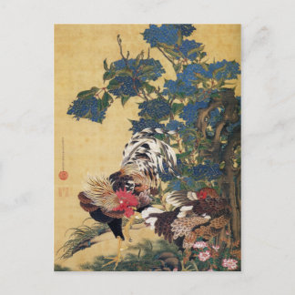 Jakuchu, Cartões postais de arte