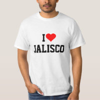 JALISCO: EU AMO t-shirt JALISCO
