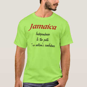 Jamaica 50 anos de t-shirts independentes