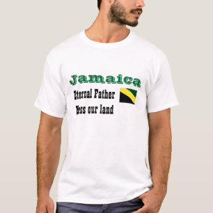 jamaica-abençoe nossos t-shirt da terra