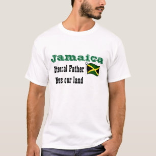 jamaica-abençoe nossos t-shirt da terra