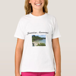 Jamaica Beach/ Quote Camiseta feminina