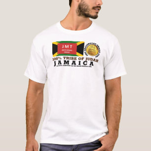 JAMAICA /BLACK MESSAH /JAH Camiseta Básica Mascul