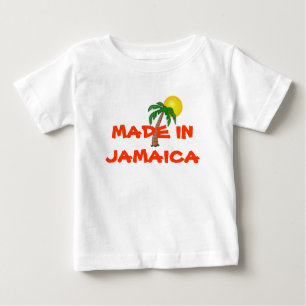 JAMAICA: Camisa de bebê "Made in Jamaica"