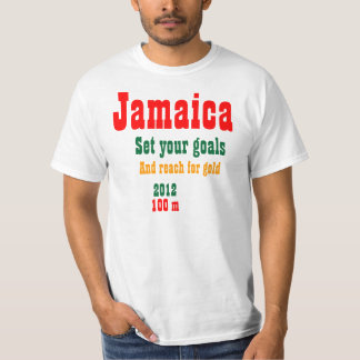 Jamaica define suas t-shirts com objetivos