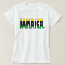 Jamaica Dourada Black Green Strips Jamaica T-Shirt