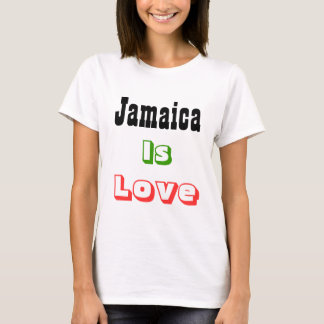 jamaica é camiseta de amor