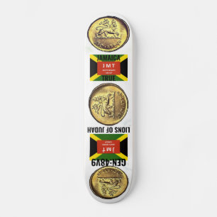 JAMAICA LIONS DE JUDAH skateboard