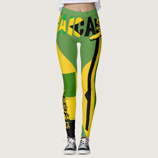 Jamaica me Leggings Jamaican Power (Frente)