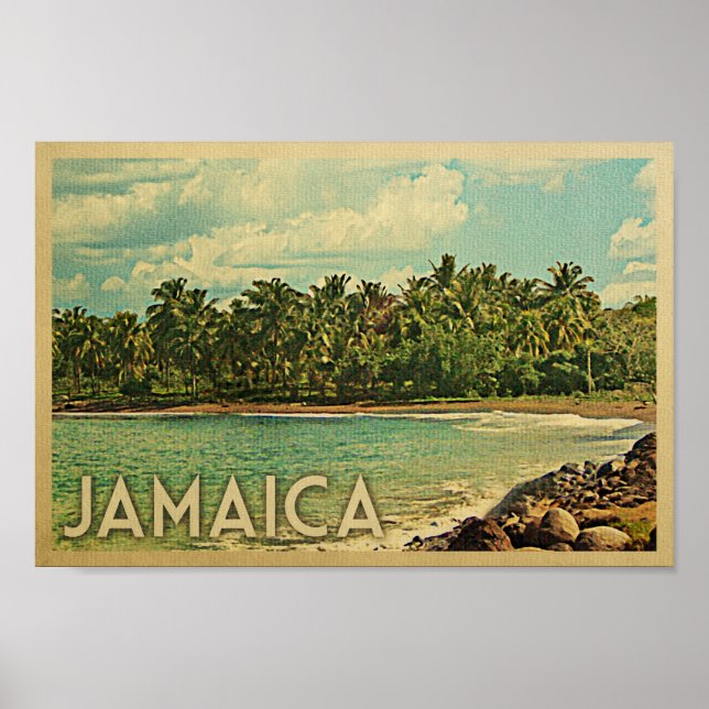 Jamaica Poster - Poster Viagens vintage (Frente)