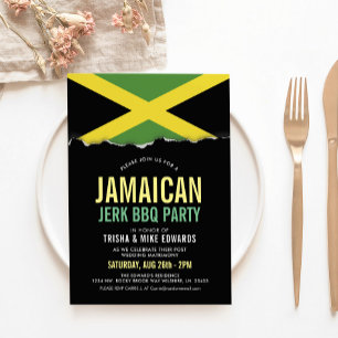 Jamaica Themed Cuisine  Convite para Sinalizador d