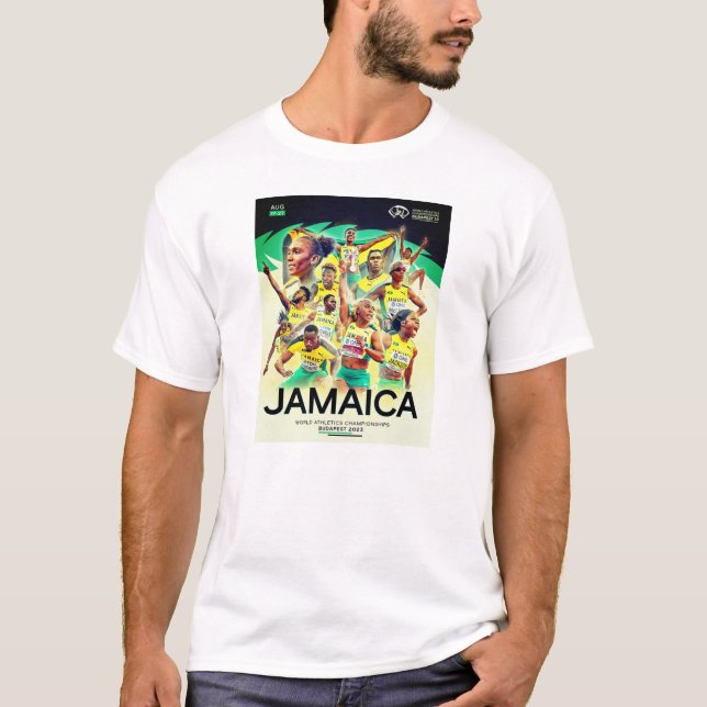 JAMAICA TRACK & FIELD T-Shirt (Frente)