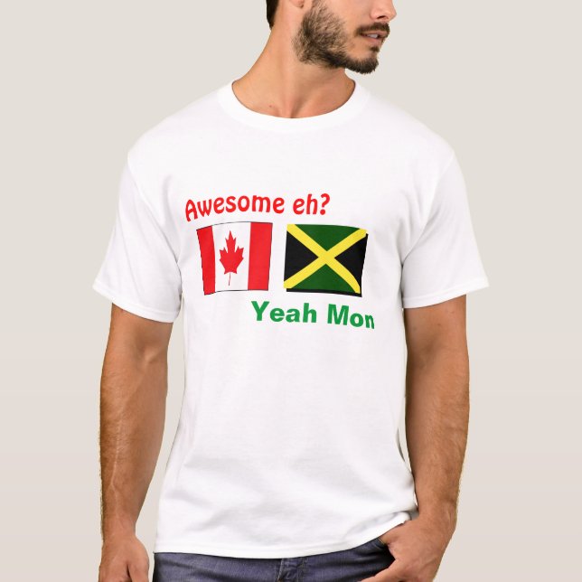 JAMAICAN CANADIAN T-shirts (Frente)