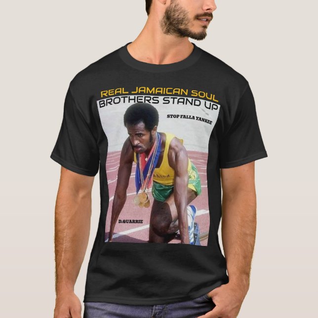 JAMAICAN SOUL BROTHERS Basic Dark T-Shirt (Frente)