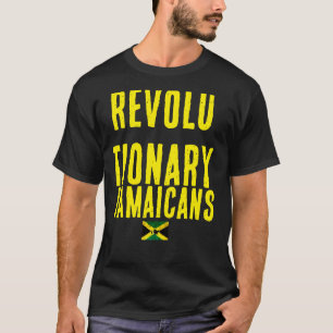 JAMAICANOS REVOLUCIONÁRIOS Camiseta Preta Básica