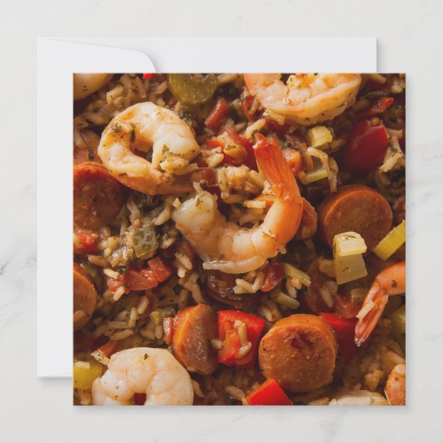 Jambalaya - Convite Cajun! (Frente)